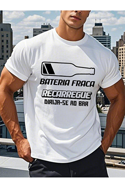 LİNA06 Fun Portuguese Style Men's Short Sleeve T-Shirt Summer Top