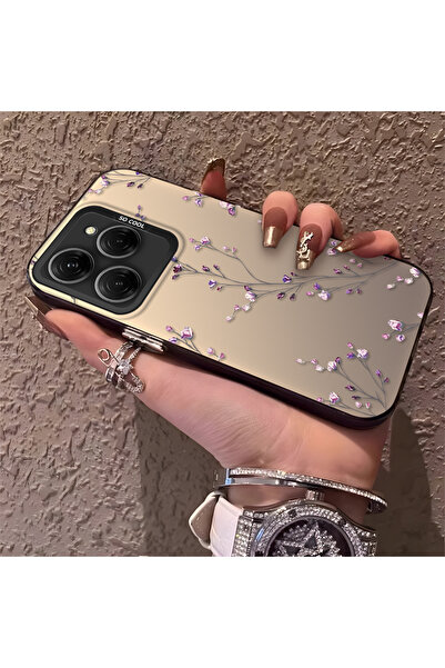CHICASELUX Tecno Spark 20 Pro 4G/5G Uyumlu İnce Dal Çiçek Kılıf, Aşınmaya Day...