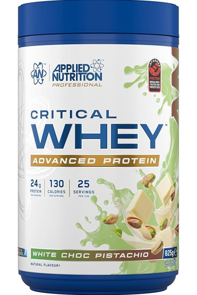applied nutrition Critical Whey Ciocolată Albă Fistic 825g