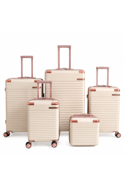 DB Dabesh Bridal 5 Pieces Designer High Quality Luggage Sets with 360 Degree ...