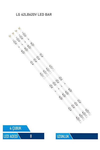 LG 42LB620V 8 Parça 42 inc LED Bar