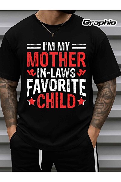 NOURAM Men'S Funny "I'm My Mother'S Favorite Child" Graphic T-Shirt - 100% 18...