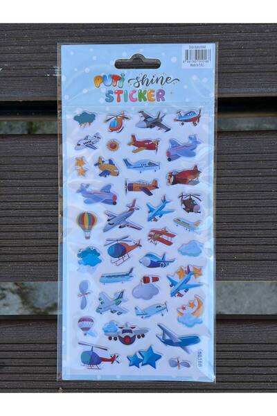 Puti Shine Airplanes Sticker