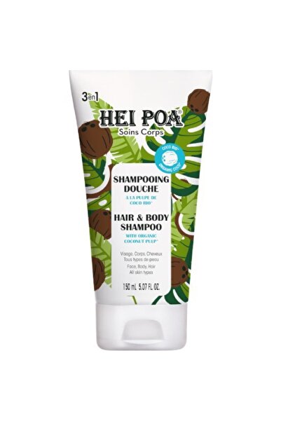 Hei Poa Σαμπουάν Μαλλιών & Σώματος με Καρύδα 150ml