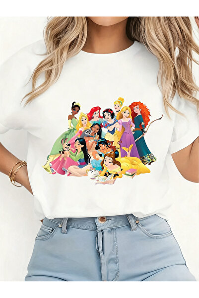 SAUDI DISNEYLAND disneyland Men and Women's 100% Cotton T-Shirt - Oversized C...