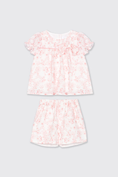 Panço Patachou Baby Girl 2-Piece Pink Shorts Set