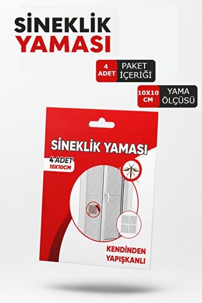 Alıç Patch pentru plasă de insecte 4 bucăți 10x10 cm Bandă de reparare autoad...