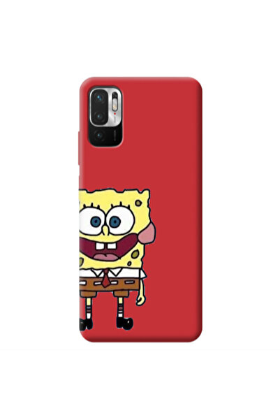 Other Xiaomi Redmi Note 10 Pro 5G Spong 2 Red Colored Silicone TPU Θήκη