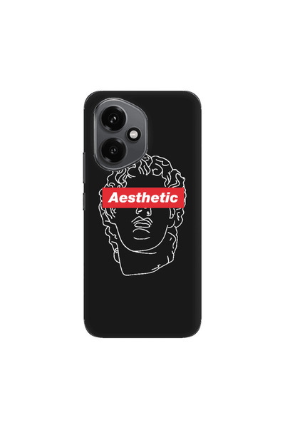 Other Honor Magic 400 Aesthetic Black Colored Silicone TPU Θήκη
