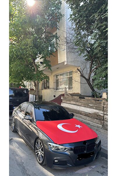 StarStalıa Universal Kaput Bayrağı Türk Bayraklı Baskılı Kaput Bayrağı 130x168
