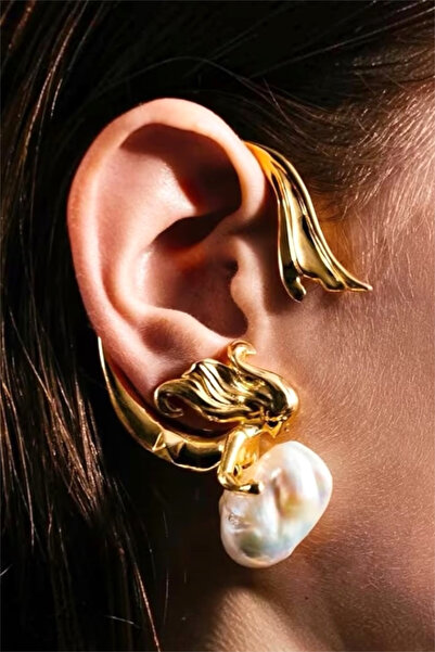 Pinty Design Mermaid Design Women's Ear Bracelet Standard Size