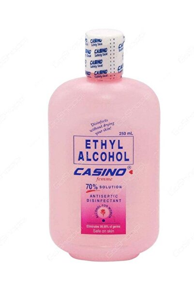 Casino Pink Ethyl Alcohol Disinfectant 250ml | Antiseptic & Rubbing Alcohol