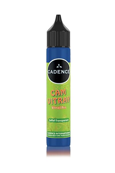 Cadence 08 Mavi Vitray Kalem Boya 25ML