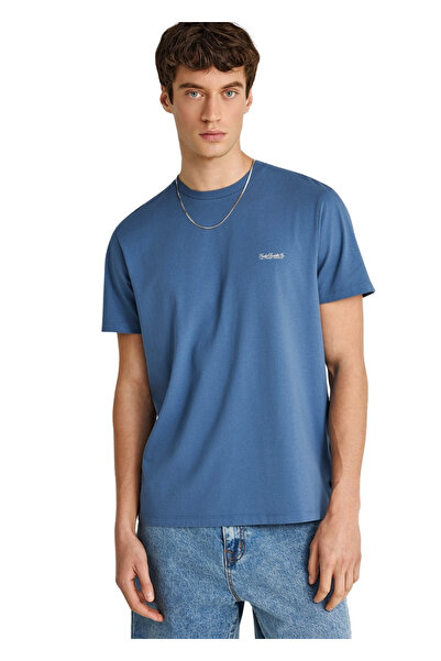 Funky Buddha T-Shirt FBM013-001-04 – Indigo - m