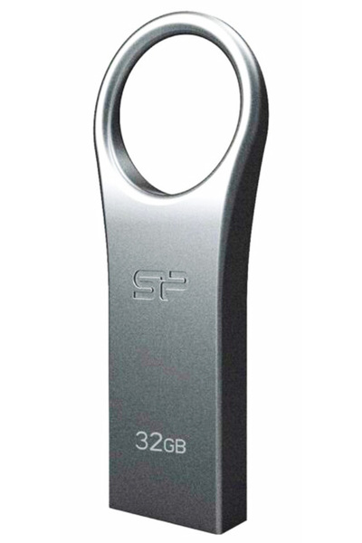 Silicon Power USB Flash Drive Firma F80, 32GB, USB 2.0, ασημί