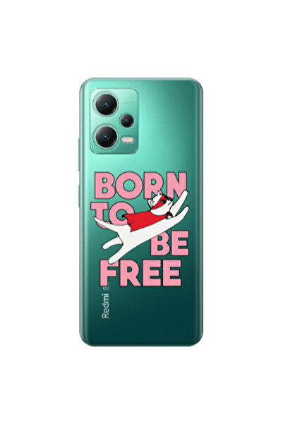 Other Xiaomi Redmi Note 12 Pro Plus 5G Born Free Transparent Silicone TPU Θήκη