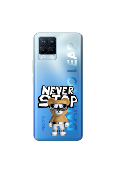 Other Realme 8 Pro Never stop Transparent Silicone TPU Θήκη