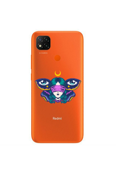 Other Xiaomi Redmi 9c Eye in my ear Transparent Silicone TPU Θήκη