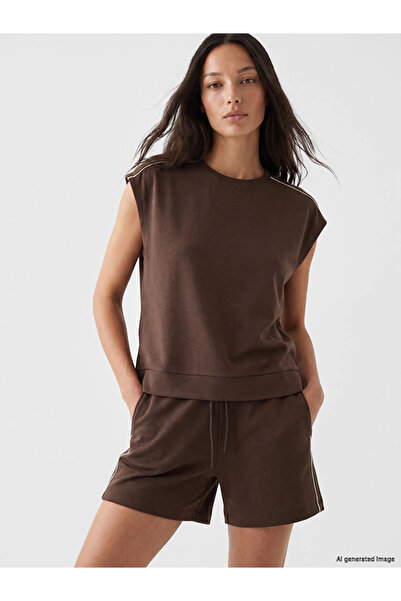 LC Waikiki Brown Oversize Soft Touch Women's Undershirt