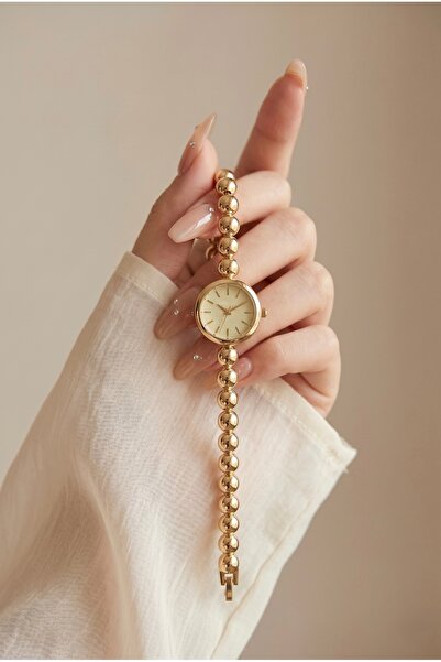 KLISHE Butik Diana Women's Steel Watch Gold Color Vintage Old Money Luxury Cl...