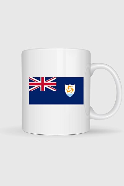 Bahriyeli Collection Anguilla Flag Printed Mug