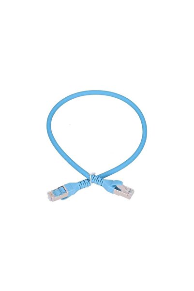 Extralink ЛАН Кат.6А S/FTP 10Gb/s Пач кабел 0.5м