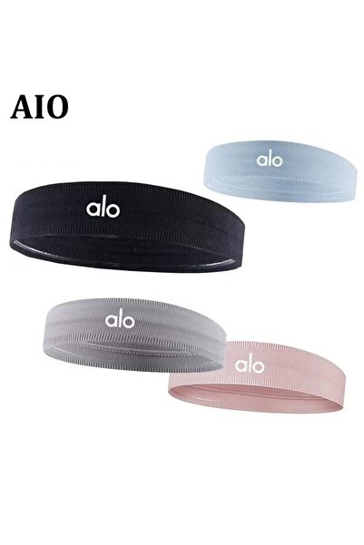 AIO Headband Elastic Exercise Headband Fitness Outdoor Sports Non-Slip Adhesi...