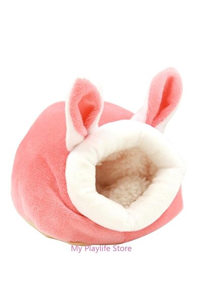 choice2 Pink Hamster Nest Winter Warm Small Pet Cage Sleep Bed for Guinea Pig...