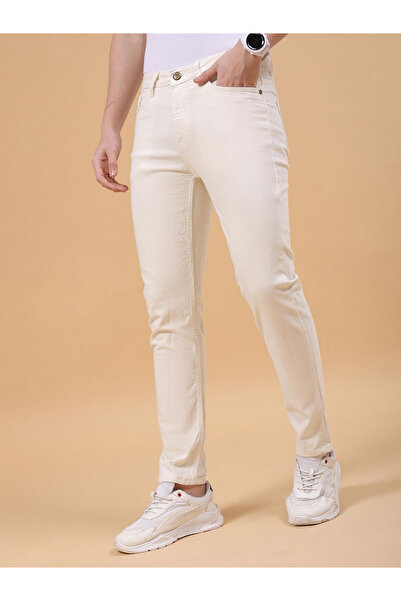 The Indian Garage Co By Styli Men Skinny Fit Solid Jeans