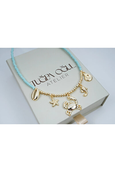 ATELİER TUĞBA Ykl106 Sea Theme Charm Pendant