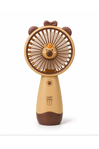Iconictech Iconic Tech Capybara Mini El Fanı USB Şarjlı 3 Kademeli Taşınabili...