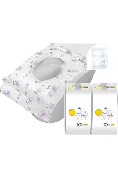 Arabest 30 Pcs Disposable Toilet Seat Covers, Soft, Non-Slip, Waterproof Base...