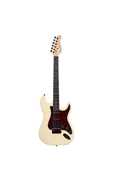 KOZMOS KST-205HSS-MSL Olympic White Elektro Gitar