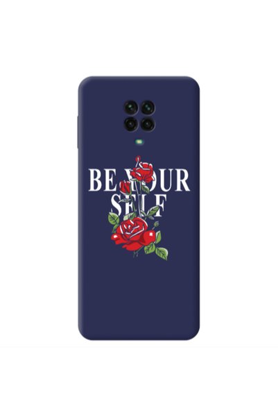 Other Xiaomi Redmi Note 9 Pro Be Your Self Dark blue Colored Silicone TPU Θήκη