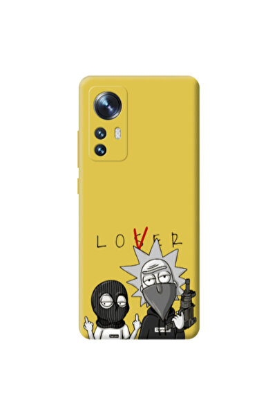 Other Xiaomi Mi 12 Rick Loser Yellow Colored Silicone TPU Θήκη