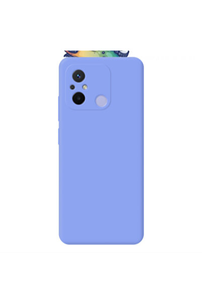 Other Xiaomi Redmi 12C Dangerous task Light Purple Colored Silicone TPU Θήκη
