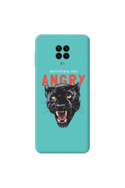 Other Xiaomi Redmi Note 9 Pro Pointed teeth Turquoise Colored Silicone TPU Θήκη
