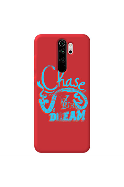 Other Xiaomi Redmi Note 8 Pro Chase Your Dream Red Colored Silicone TPU Θήκη