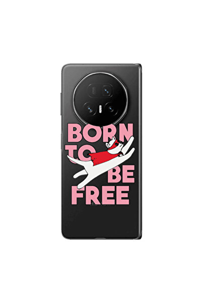 Other Honor Magic V5 Born Free Transparent Silicone TPU Θήκη