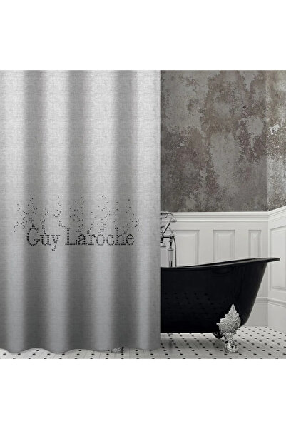 Guy Laroche Κουρτίνα Μπάνιου Πανδώρα Ασημί 240Χ185
