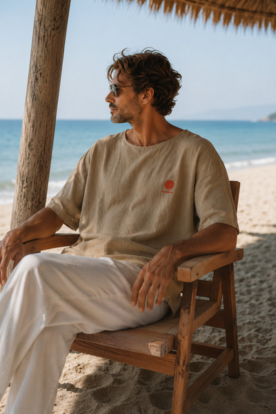 no7man Casablanca Taba Oversize Fakir Sleeve Men's Tshirt
