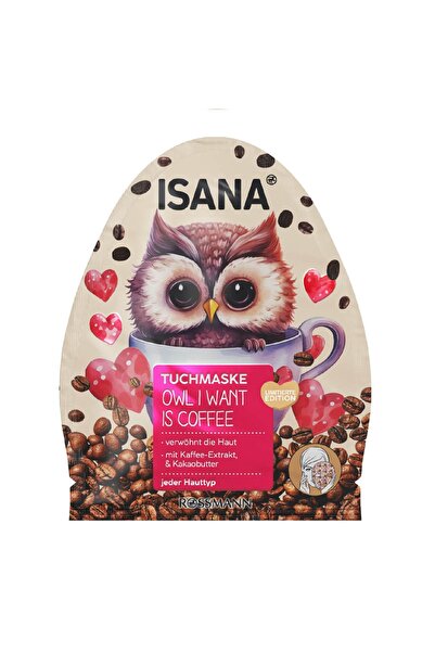 ISANA Paper Mask Love Coffee 1 Piece