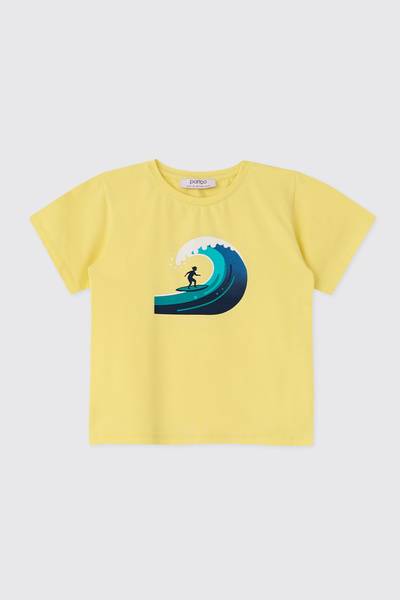 Panço Baby Girl Yellow T-Shirt