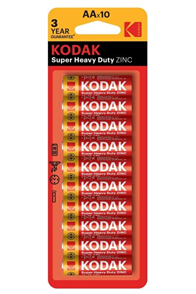 Kodak Σετ 10 τεμαχίων μπαταριών AA Lr6 βαρέως τύπου (30946798)