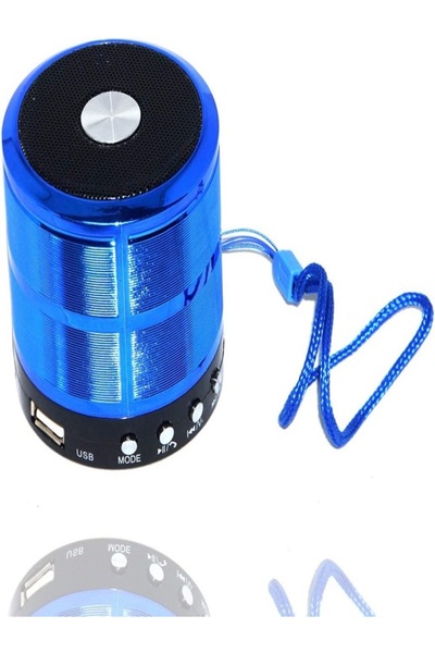 Generic Mini Speaker Blue WS887