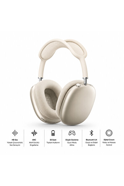 TARÇIN Air Pro Max Anc Gürültü Engelleyici Bluetooth Kulaklık IOS Android Tüm...