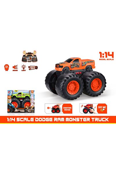 Blue Toys B/O Όχημα Εκτός Δρόμου Τέρας με Φώτα και Μουσική (MKO437942)