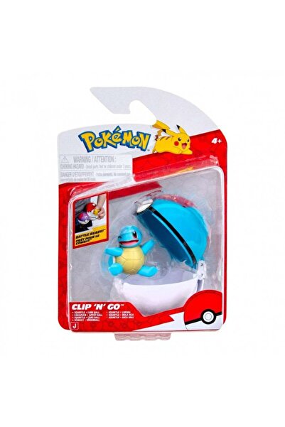 Jazwares Πόκεμον - Πόκε Μπολ Κλιπ εν Ντο με Φιγούρα W22 (6 σχέδια) (JW095057-...
