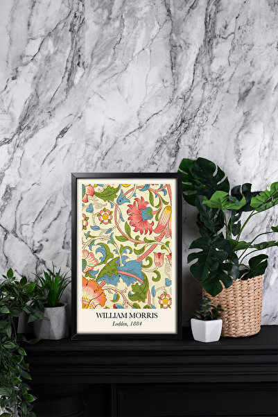 Erfa Concept Ahşap Çerçeve Görünümlü Tek Parça MDF Tablo Tropikal Orman Canlı Modern Sanat