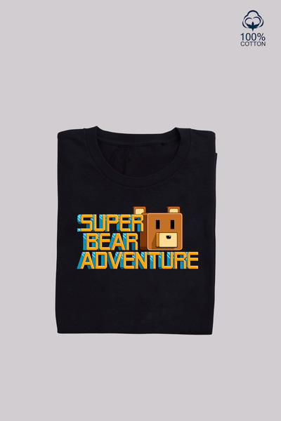 cirokids تي شيرت للأطفال من الجنسين مطبوع عليه Super Bear Adventure Super Bea...